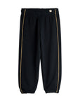 Piping Sweatpants - Black by Mini Rodini
