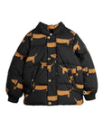 Dog All Over Hooded Puffer Jacket