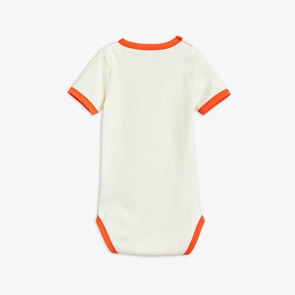 Mini Babies Short Sleeve Bodysuit by Mini Rodini