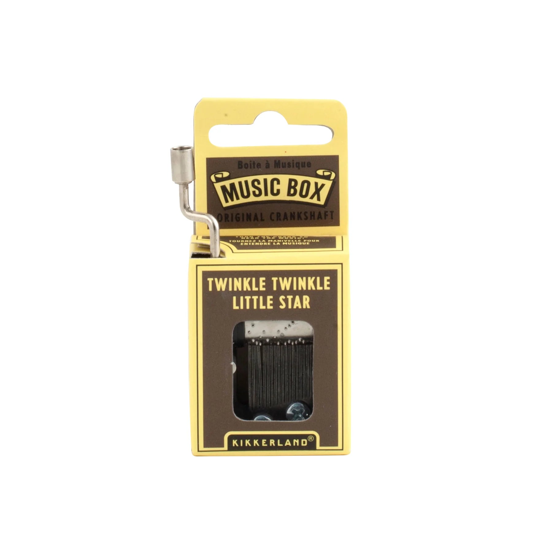 Twinkle Twinkle Little Star Crank Music Box by Kikkerland