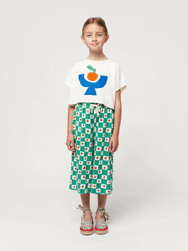 Tomato All Over Culotte Pants by Bobo Choses