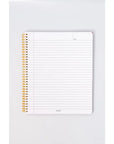 Floral Stripe Large Notebook by ban.dō