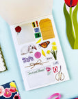 In the Garden Junk Journal Sticker Book