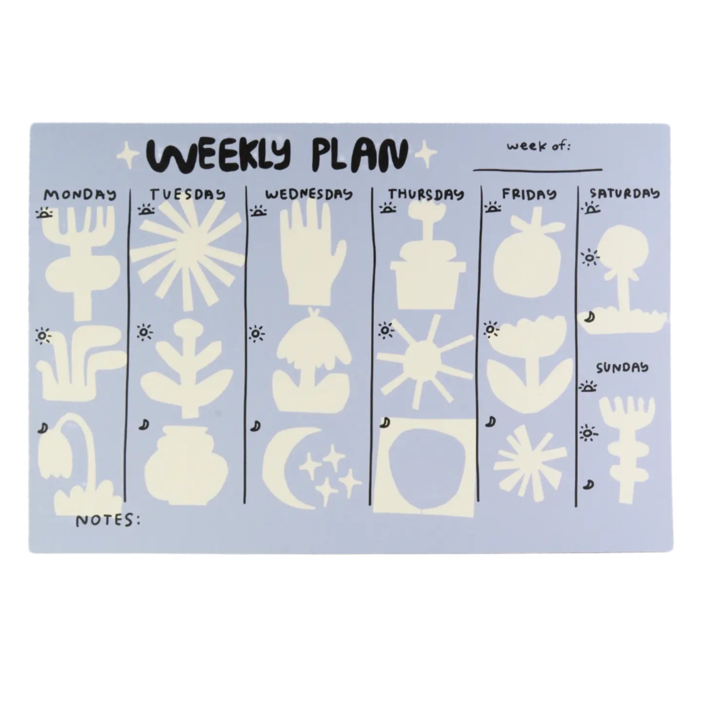 Weekly Planner Notepad
