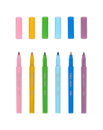 Silver Linings Outline Markers - Set of 6 by Ooly