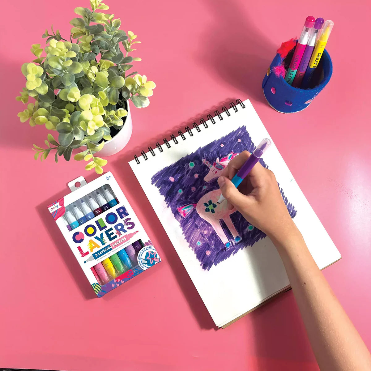 Color Layers Double Ended Layering Markers – Mochi Kids