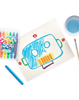 6pc Smooth Stix Watercolor Gel Crayons