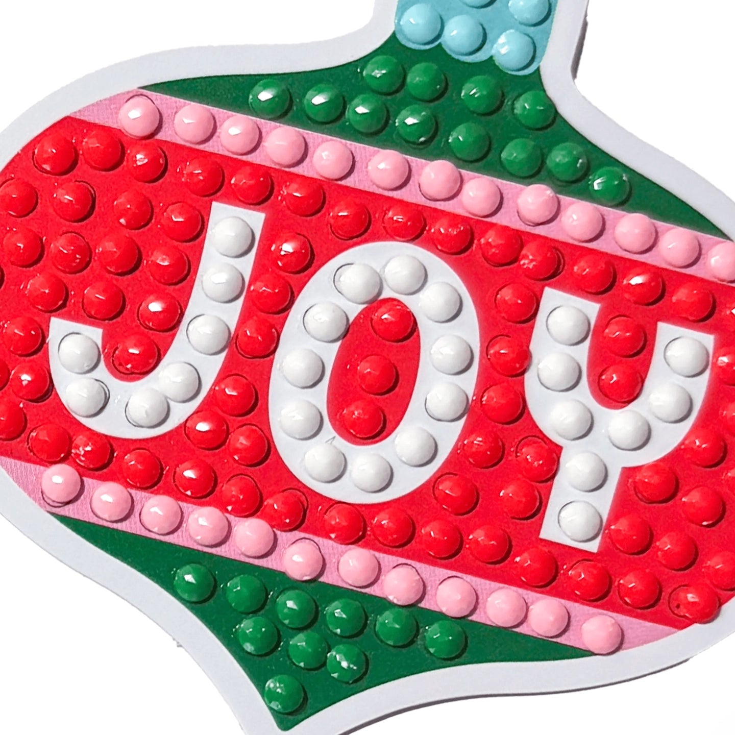 Mini Razzle Dazzle Diy Gem Sticker Kit - Jingle &amp; Joy