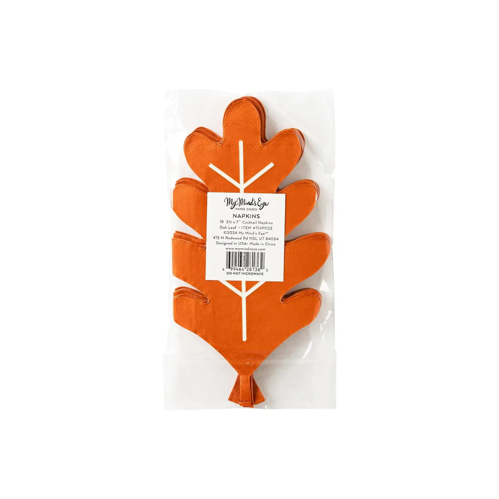 Oak Leaf Napkins by My Mind's Eye Paper Goods