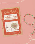 Strawberry Kumihimo Bracelet Kit