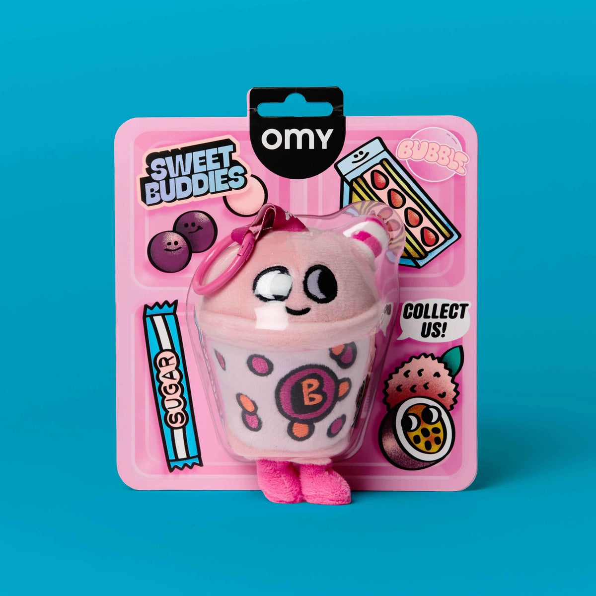 Bubble Plush Keychain