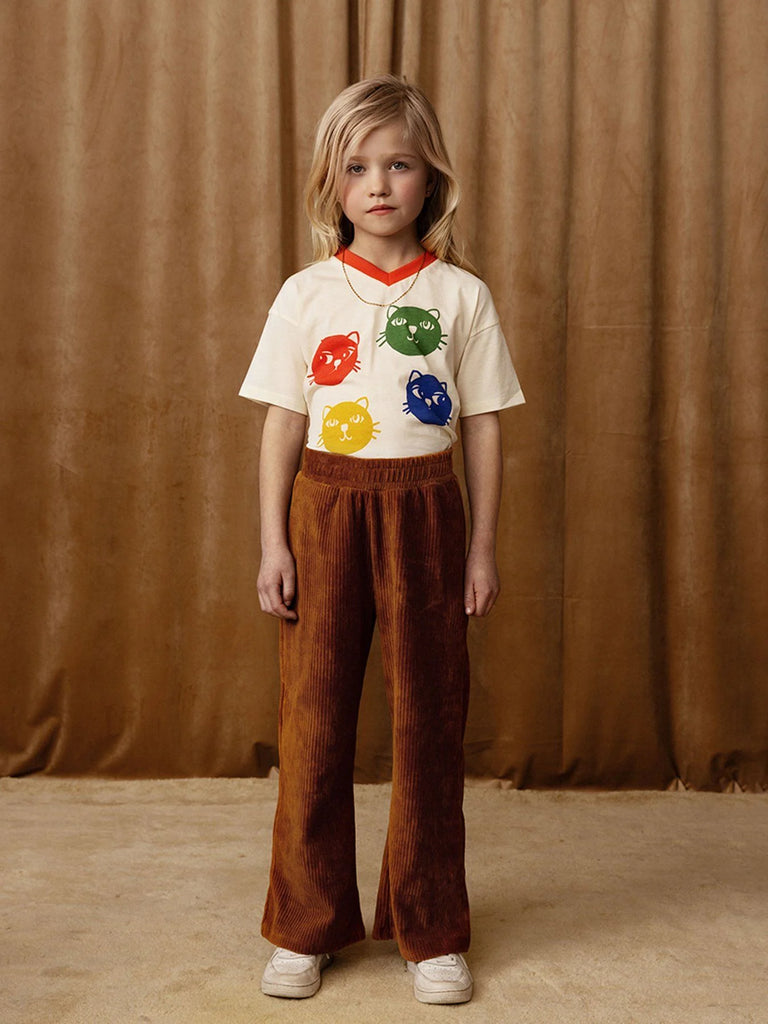 Cool Cats Tee Shirt by Mini Rodini