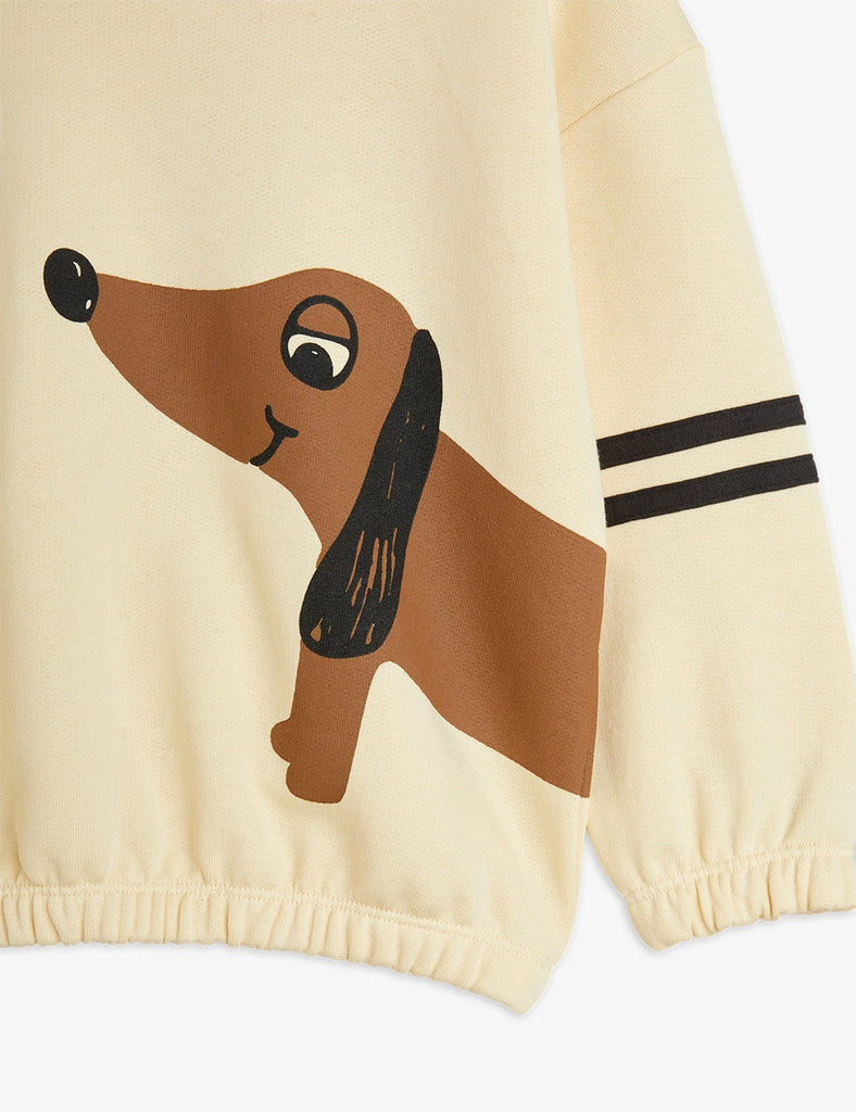 Dog Stripes Sweatshirt by Mini Rodini