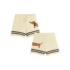 SALE Dog Stripes Sweatshorts by Mini Rodini – Mochi Kids