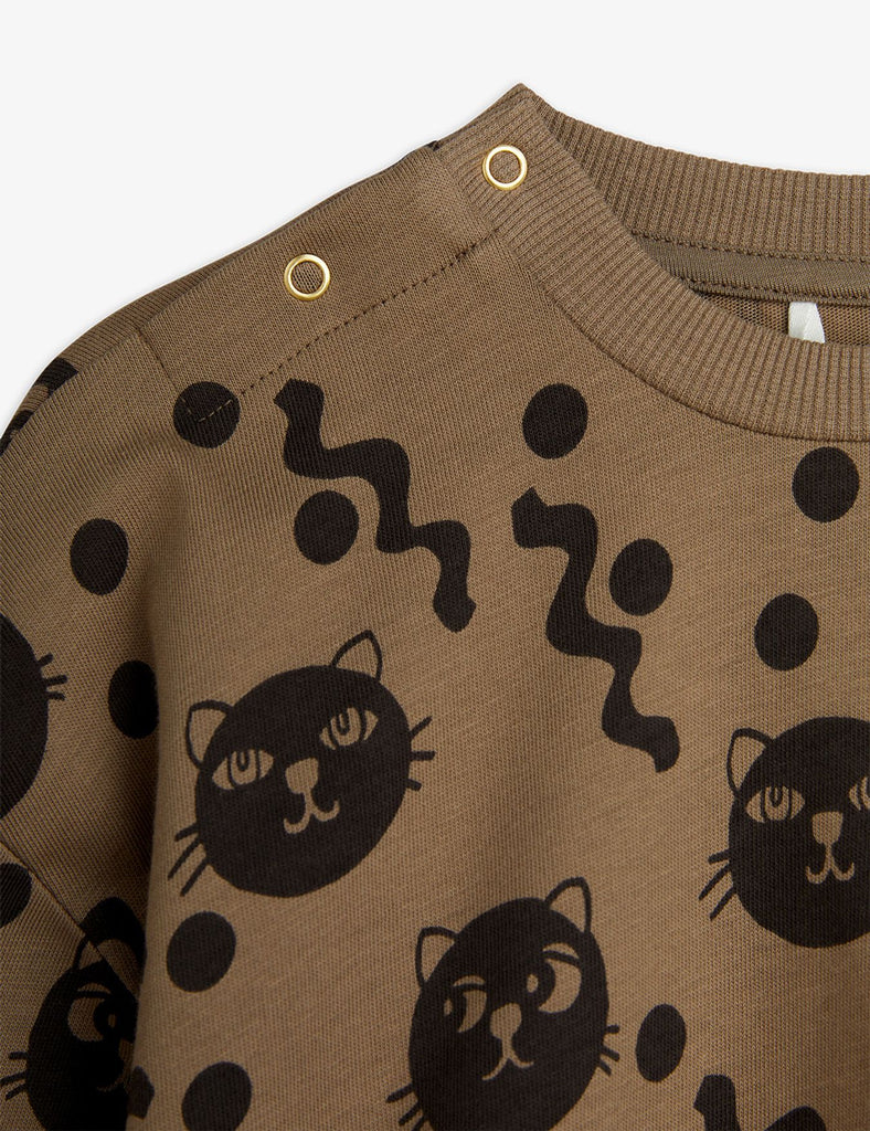 SALE Squiggly Cats Baby Set by Mini Rodini