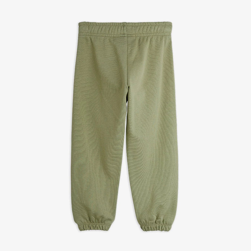 Piping Sweatpants - Green by Mini Rodini