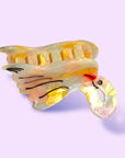 Egret Hair Claw by Carolyn Suzuki