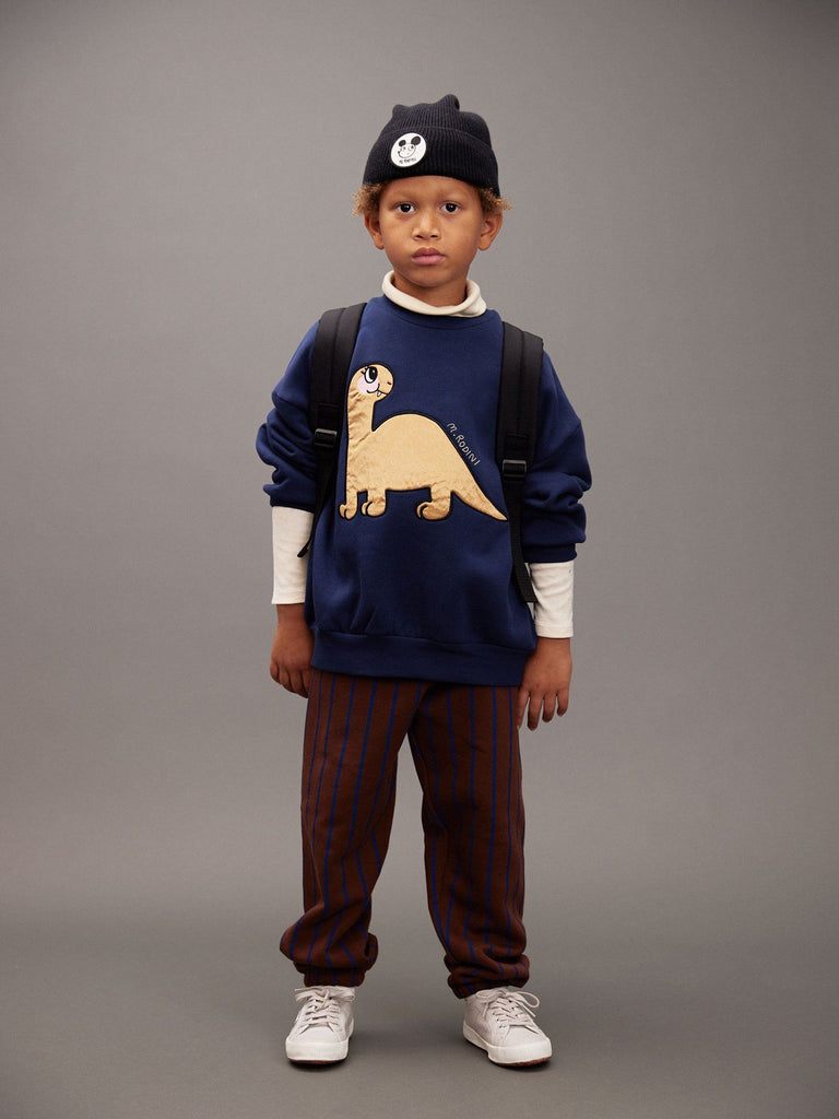 Dino Application Sweatshirt by Mini Rodini