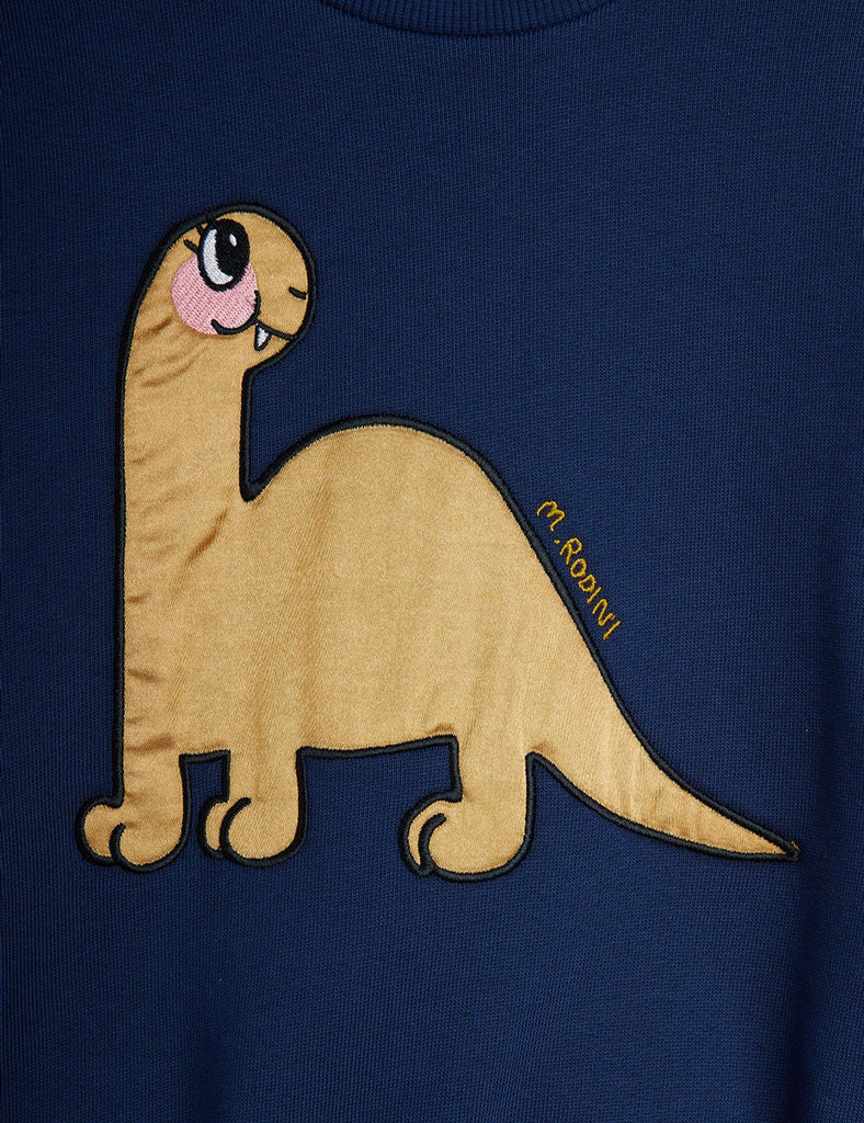 Dino Application Sweatshirt by Mini Rodini
