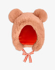 Faux Fur Ear Hat by Mini Rodini