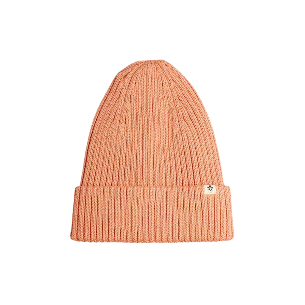 Knitted Fold Over Beanie by Mini Rodini