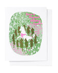 Magical Holiday Unicorn Card by Yellow Owl Workshop