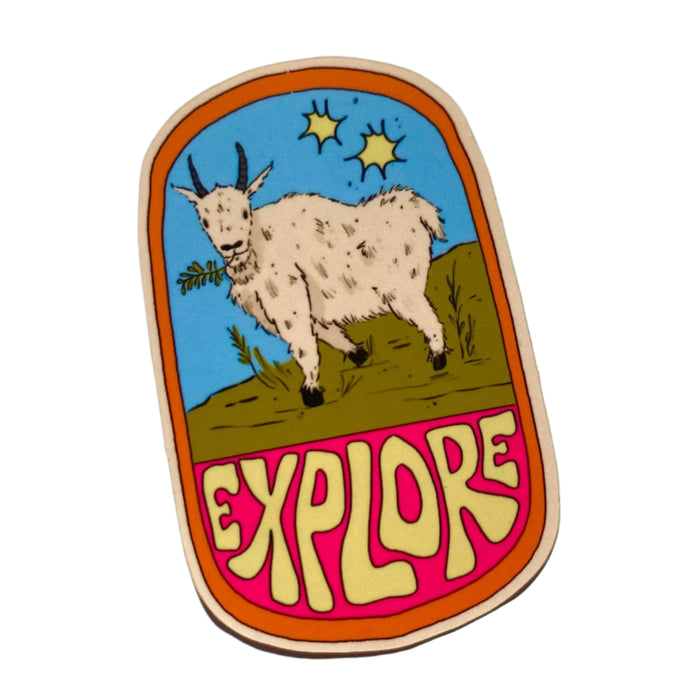 Explore Sticker by Paisley Jensen Studios