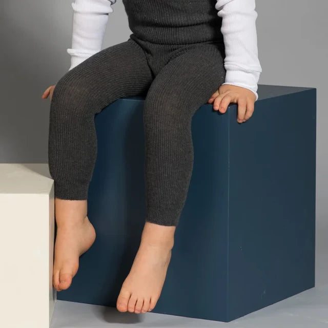 Footless Tights Dark Grey Blend