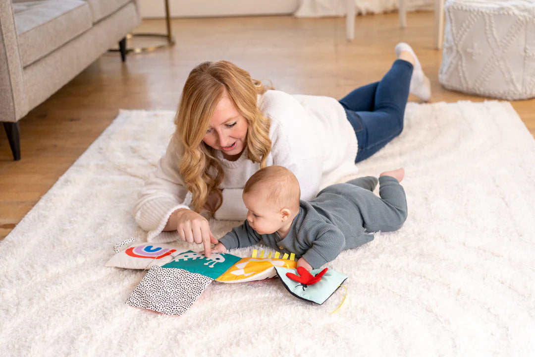 Wimmer Peek &amp; Seek Soft Book by Manhattan Toy