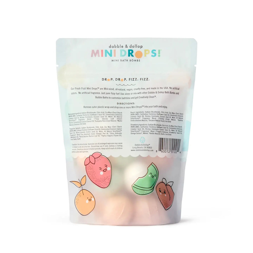 Mini Drops Bath Bombs by Dabble & Dollop
