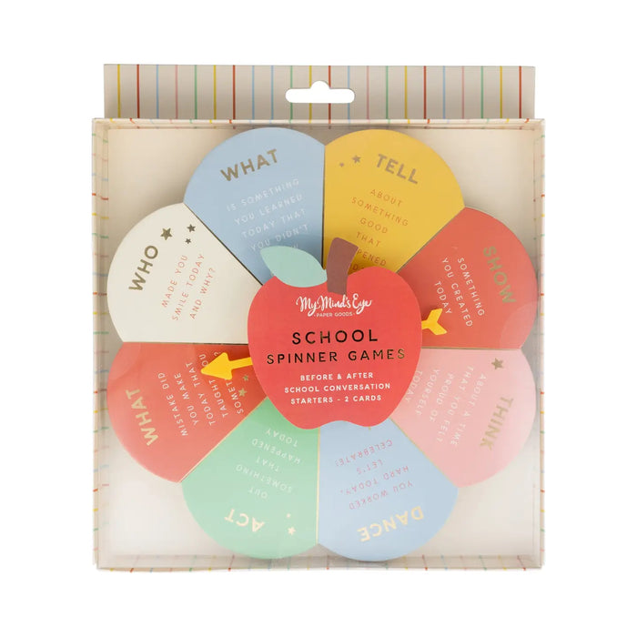 Back to School Spinner Game by My Mind's Eye