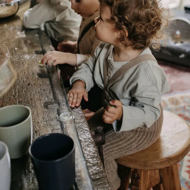 Teddy Footless Tights Peanut Blend