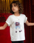 Siamese Cat Tee by Mini Rodini