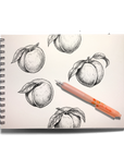 Peach Fresh Squeezed Scented Gel Pen