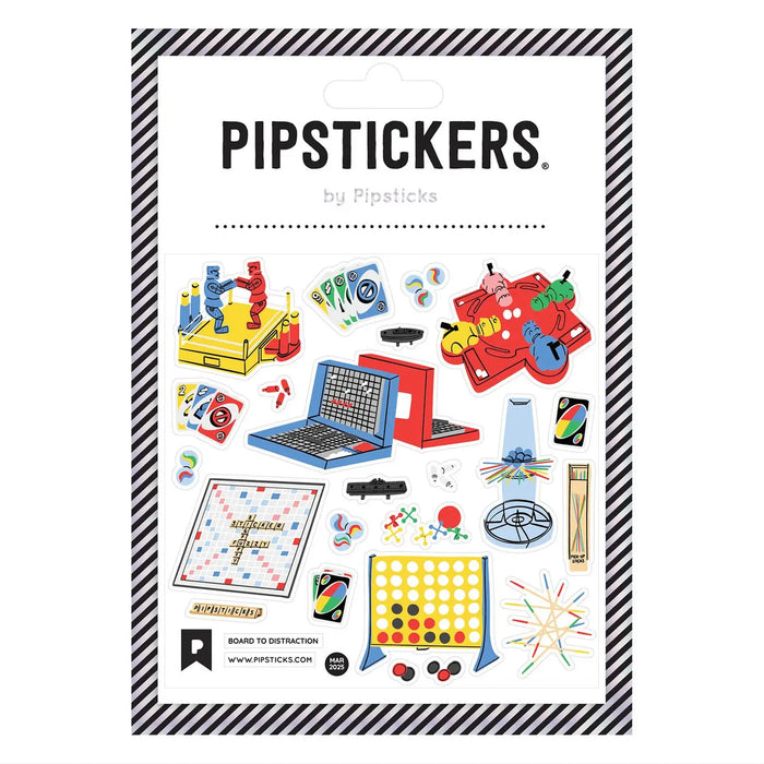 Board To Distraction Stickers by Pipsticks