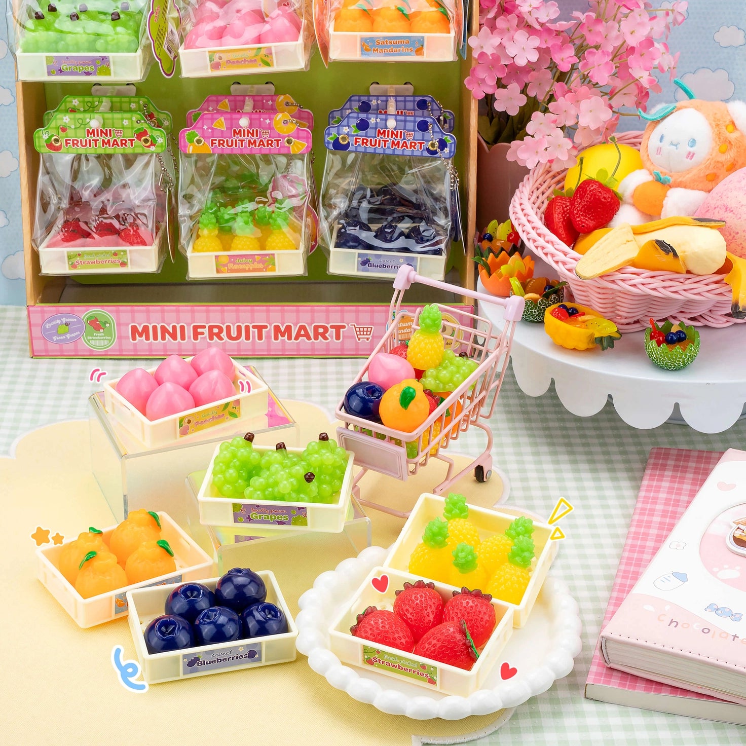 Mini Fruit Mart Taba Squishy
