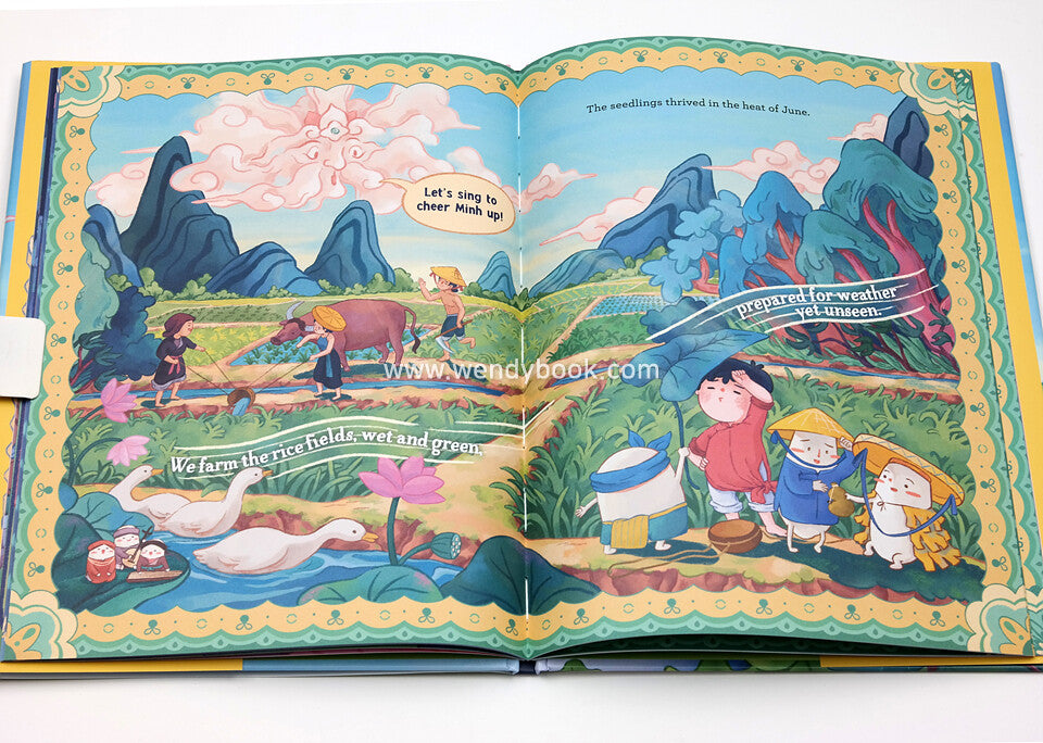 Minh and The Magic Grains of Rice Book by Ðo Nguyet Hà &amp; Lê Phương Quỳnh