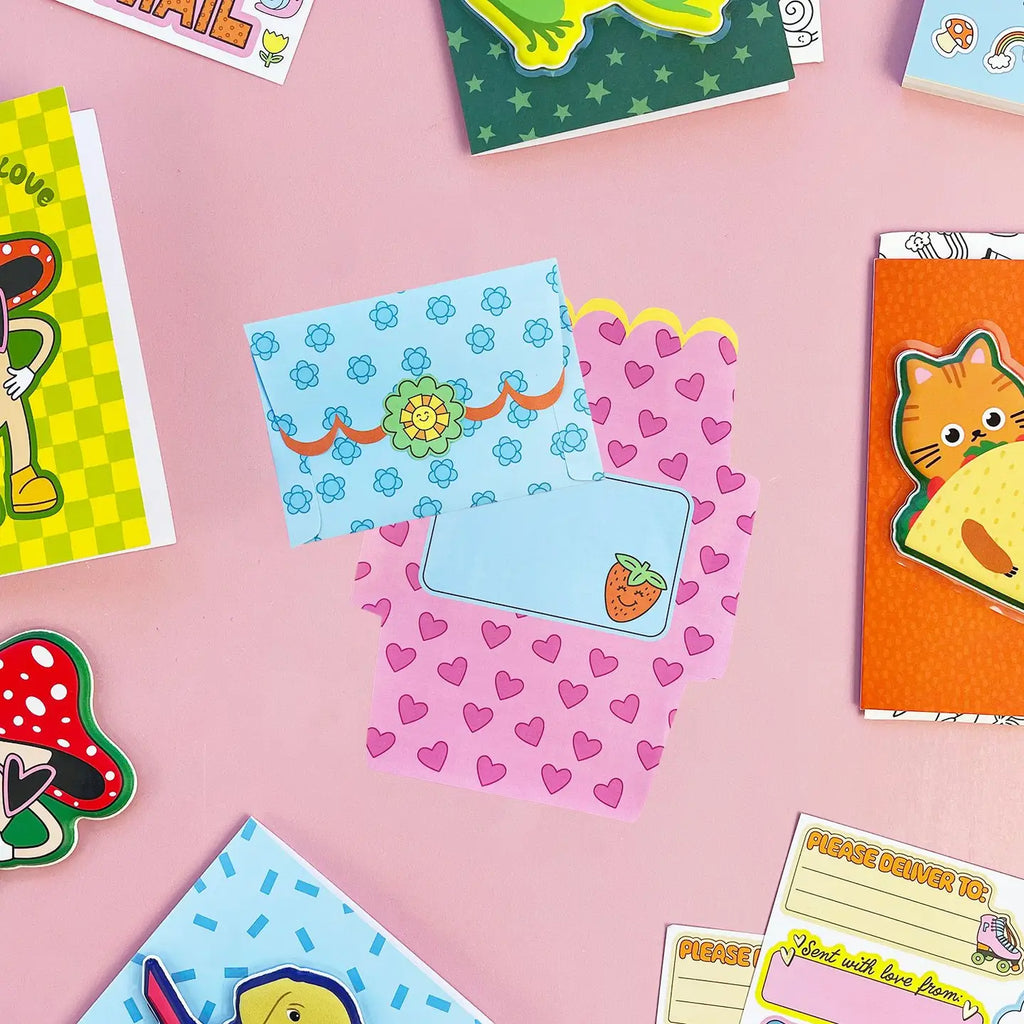 Happy Go-Lucky Mini Mailers by Pipsticks