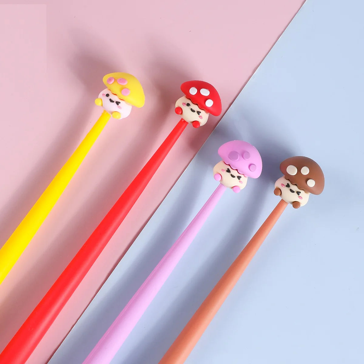 Mushroom Buddy Wiggle Gel Pen