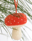 Mushroom Holiday Ornaments Set