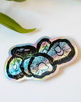 Shiitake Mushroom Vinyl Sticker by Menmin Made