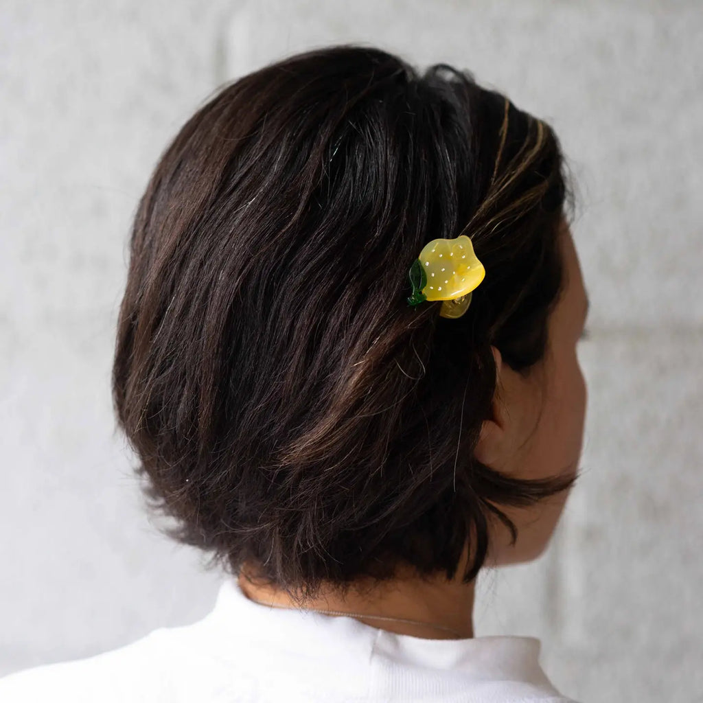 Mini Lemon Hair Claw by Jenny Lemons