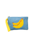Fruit Tiles Rattan Pouch