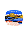 Uinta Mountains Sticker by Goodnight Pine