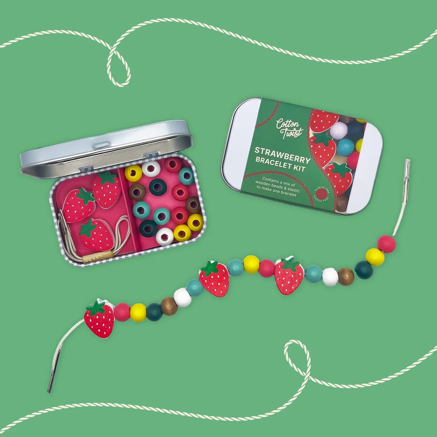 Mini Strawberry Bead Kit