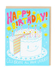 Cake Layers Birthday Card by Egg Press
