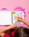Unicorn Super Coloring & Sticker Book by OMY