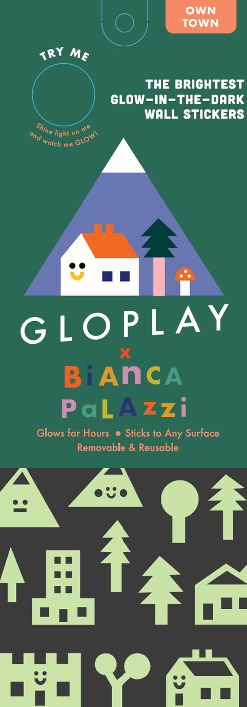 Our Town Glow in the Dark Stickers by Gloplay