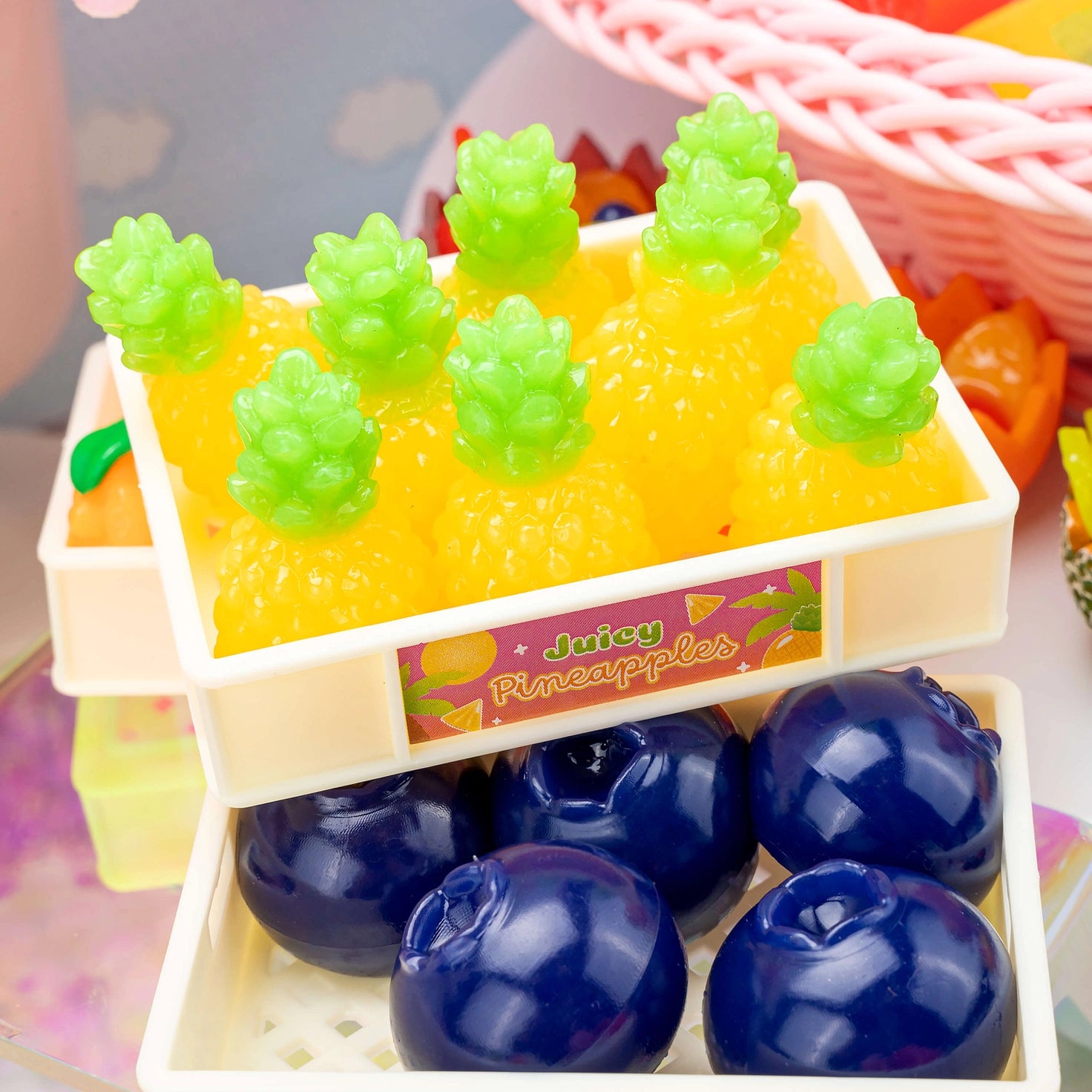 Mini Fruit Mart Taba Squishy