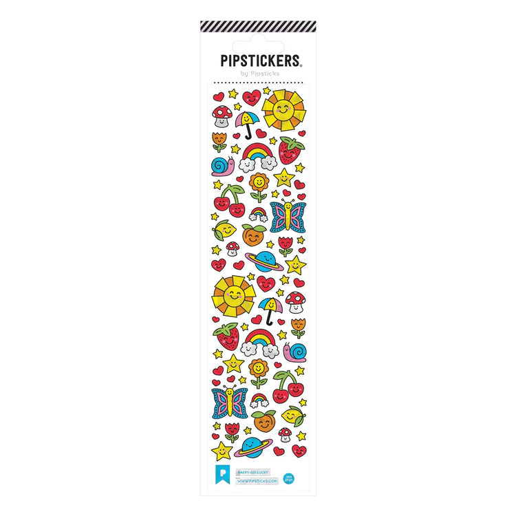 Happy-Go-Lucky Stickers by Pipsticks